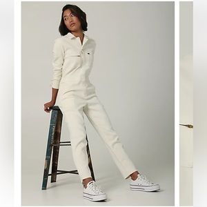 Lee Vintage Modern Union-Alls in Ecru - size M.